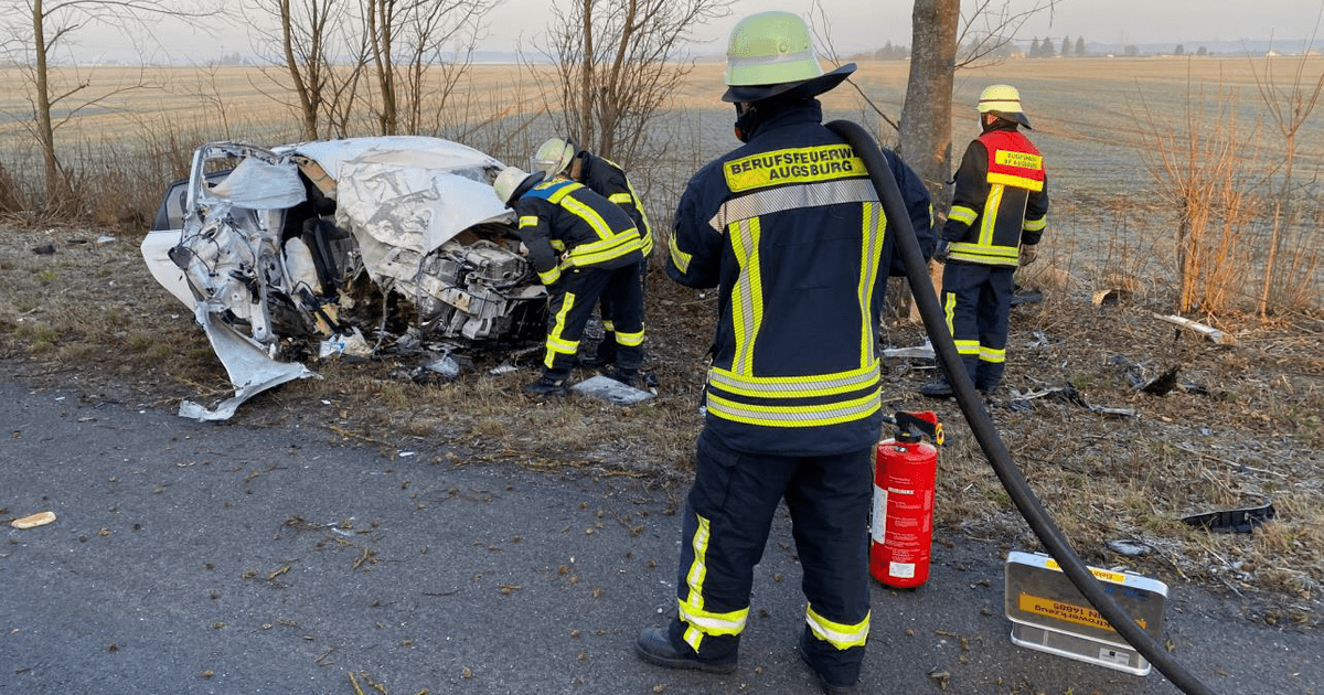 Schwerer Unfall B17 Heute